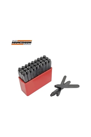 Mannesmann 244-04 Harf Zımba Seti 4 Mm