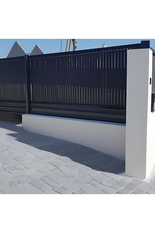 Panel Tel Çit Kaplama Pvc Düz Model