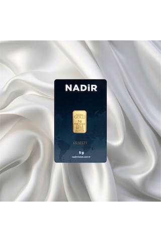 5 Gr 24 Ayar 999.9 Nadir Gram Altın