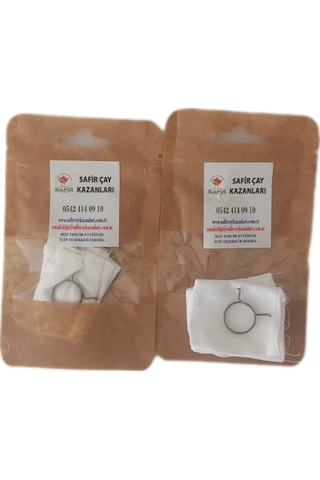 Musluk Bezi Çay Ocağı Kazanı İçin Safir Musluk Bezi 2 Paket 10 Ad