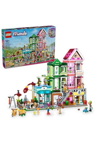 LEGO® Friends Heartlake City Daireleri ve Mağazaları 42670 - 12 Yaş ve Üzeri Gençler için Mini Bebek İçeren Oyuncak Yapım Seti (2040P)