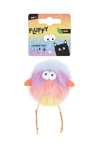 M-pets Fluffy Bub Catnipli Kedi Oyuncağı Multicolor