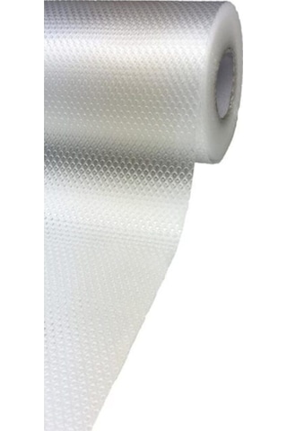 Polo55.sport.1855 45 Cm X 10 Metre Cm Eva Raflık Kaymaz Dolap Içi Çekmece Raf Örtüsü Kaydırmaz Şeffaf