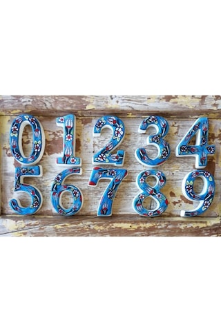 Kütahya El Yapımı Seramik Kapı Numarası, Kapı Numaraları (474340770)