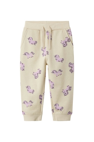 Name It Nmnbıllıe Nreg Sweat Pant Bej Unisex Çocuk Pantolon 000000000102263496 Bej