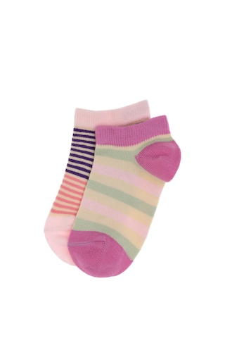 U.s. Polo Assn. Kız Çocuk Pembe Çorap Patik 50311324-vr041 Pembe