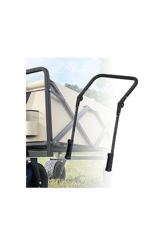 Maoyaya Vagon Suntek Kolu Katlanır İtme Için Bahçe Arabaları Açık Uw