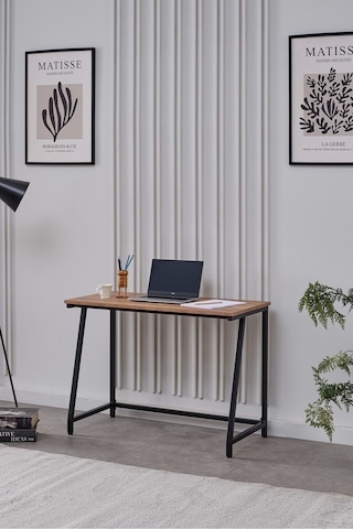 Çalışma Masası 100x50 Cm Siyah