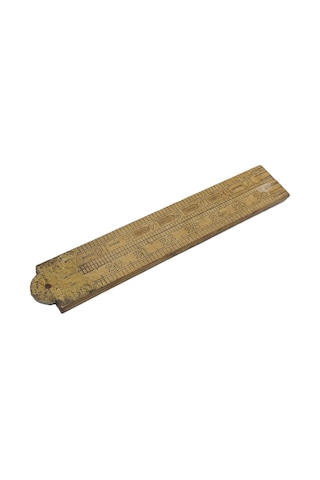 Boxwood Antika Katlanabilir Ahşap Metre 35 İnç 001 0.004 M - 0.012 M