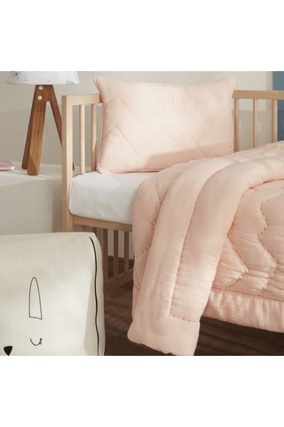 Karaca Home Bebek Arden Yastık Yorgan Seti Pembe
