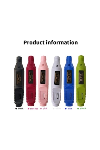 Didadodo Profesyonel Elektrikli Oyma, Parlatma Ve Tırnak Bakım Kalemi - Çok Amaçlı Kullanım