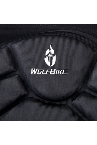 Wezone "wolfbike Kayak Dizlik - Kayak, Buz Pateni Ve Snowboard İçin Esnek Korumalı Spor Ekipmanı" Siyah