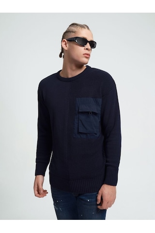 LOFT Regular Fit Erkek Kazak Lf2033894 Q1.v1 Lacivert