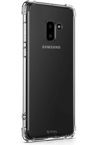 Blogy Galaxy J6 Plus İle Uyumlu Crystal Fit Kılıf Crystal Clear