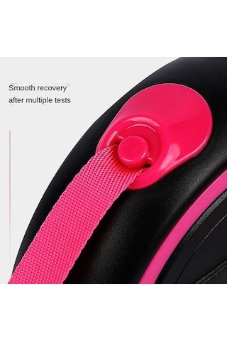 Soulader Otomatik Geri Saran Köpek Tasması, Büyük Irk Orta Küçük Boy Evcil Hayvan Gezdirme İpi