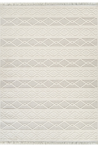 Kaşmir Halı 7/24 İskandinav Larus Grey 80x150 CM Salon Mutfak Halısı Yolluk Kilim