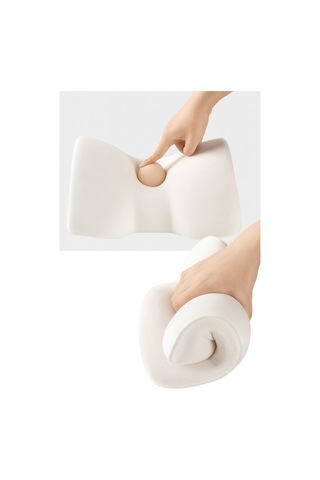 Hafızalı Köpük Araba Baş & Boyun Destek Yastığı Ergonomik, Yıkanabilir Kılıf