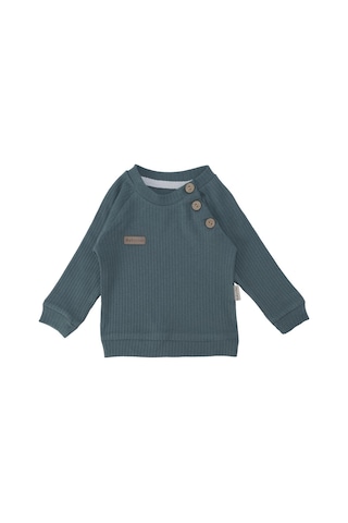 Bebelop Unisex Bebek Raporlu Basic Düğme Detaylı 2'li Alt Üst Takım 001
