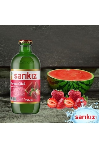 Sarıkız Karpuz & Çilek Aromalı Maden Suyu 24 x 200 ML