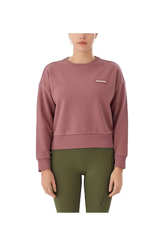 Columbia Cs0404 Csc Marble Kadın Sweatshirt Gülkurusu