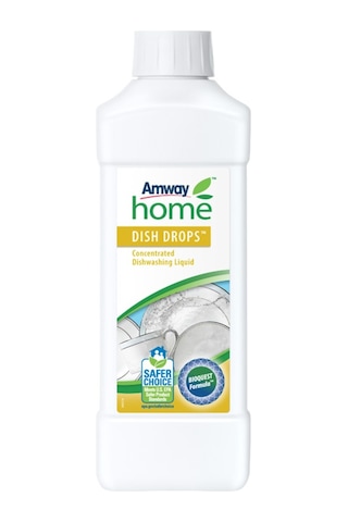 Amway Home Dish Drops Konsantre Sıvı Bulaşık Deterjanı 2 x 1 L + Ölçek Şişesi 2 x 500 ML
