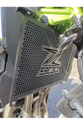Pazly Z900 Siyah Radyatör Koruyucu Kapak Izgarası - Vu Siyah Motosiklet Aksesuarları Siyah