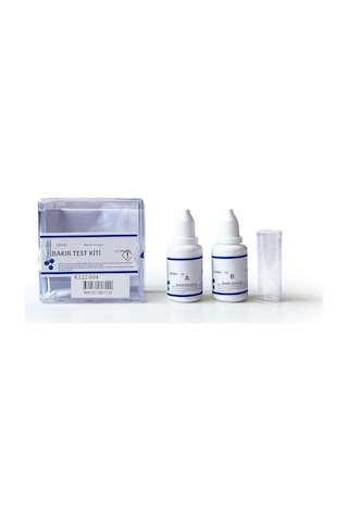 Chembio Bakır Test Kiti 0-5 Ppm 100 Test Kolorimetrik
