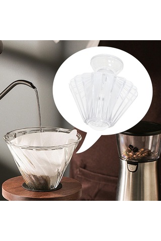Homyl Kahve Filtresi Şekil Tutucu Mutfak Kafe Ofis Için Filtre Temizlemek