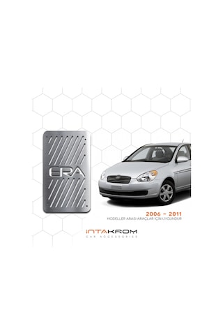 intakrom Hyundai Accent Era Krom Ayak Dinlendirme Pedalı - 2006 - 2011
