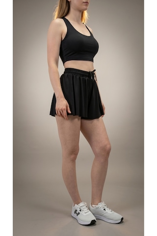 Heyy's Polyamid Mini Siyah Short Etek Siyah
