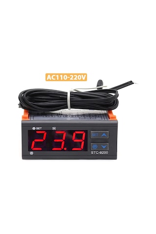 STC9200 Dijital Çift Prob Isı Kontrol Termostat