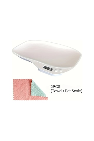 Honeybeeshop Beyaz 2pc 15kg 1g Hassas Dijital Hayvan Agirlik Olcegi Mutfak Kullanim Icin Akilli Evcil Hayvan Tartisi Sebze Meyve Hamster Kus Tavsan Beyaz 2pc