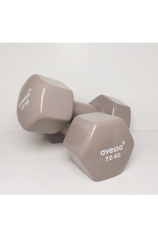 Avessa 7 Kg Vinil Dambıl Pvc 2 Adet