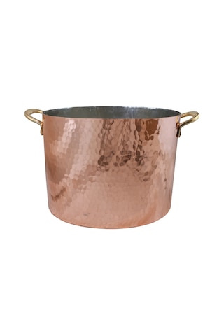 Cuvesta El Yapımı Kalın 1.5mm Bakır Buz Kovası 26x20cm