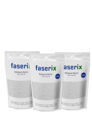 Kalsiyum Klorür E509 Gıda Tipi 3 Kg