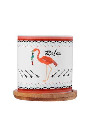 1 Adet Silindirik Saksı