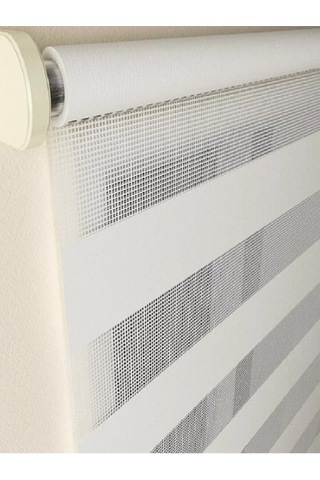 Networkavm Beyaz Stor Zebra Perde Ok-v1 Beyaz