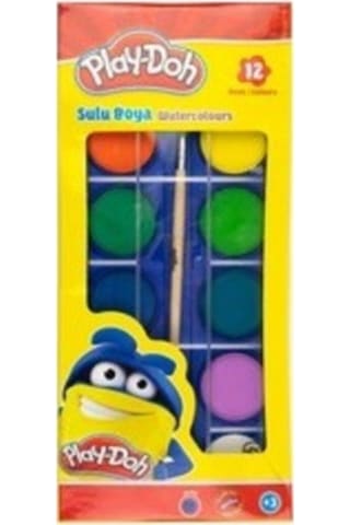 Sulu Boya Play-doh 12 Renk Kucuk play-su002