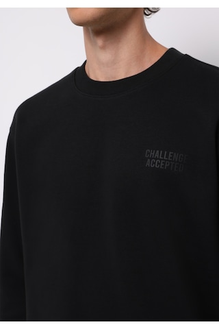 Colin's Colins Comfort Fit Erkek Siyah Sweatshirt Cl1075729 Q1.v2 Blk Siyah
