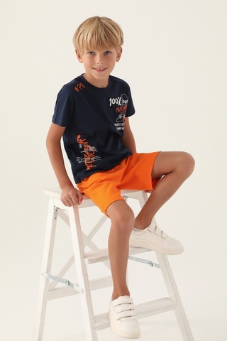 Rolypoly Felling Happy Lacivert Erkek Çocuk Bermuda Takım 5274-43013 Lacivert