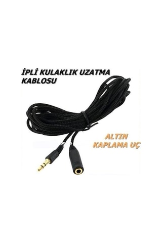 Kulaklık Uzatma Kablosu Ipli Kulaklık Uzatma 2 Metre (281837495)