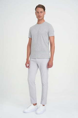 Efor Slim Fit Yan Cepli Esnek Düz Koyu Taş Pamuk Pantolon P 1197 K.Taş