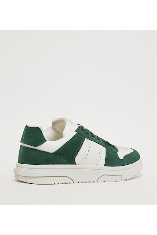 Tommy Hilfiger The Brooklyn Süet Erkek Sneaker Em0em01371mbf Green Yeşil