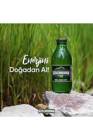 Kızılcahamam Çamlık Doğal Maden Suyu Sade 200 Ml X 24 Adet