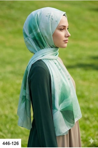 Buqle Dijital Desenli Soft Şal 446-126 Çok Renkli