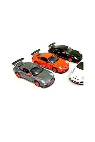 Kinsmart'tan Porsche 911 Gt3 Rs 1:36 Ölçekli Pres Döküm Araba