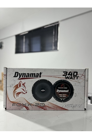 Dynamat Foxx-20 20cm Midrange Hoparlör Takımı