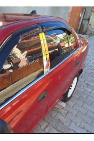 Hyundai Accent Yumurta Kasa 1995-2000 Krom Cam Çıtası 4 Parça Paslanmaz Çelik