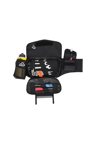 Acerbis Ram Pro Logo Bel Çantası Siyah Beyaz 2l