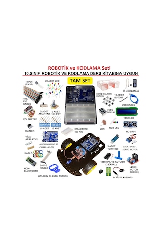 Robotik Ve Kodlama Seti - 10.Sınıf Bilişim Tek. Alanına Uygun